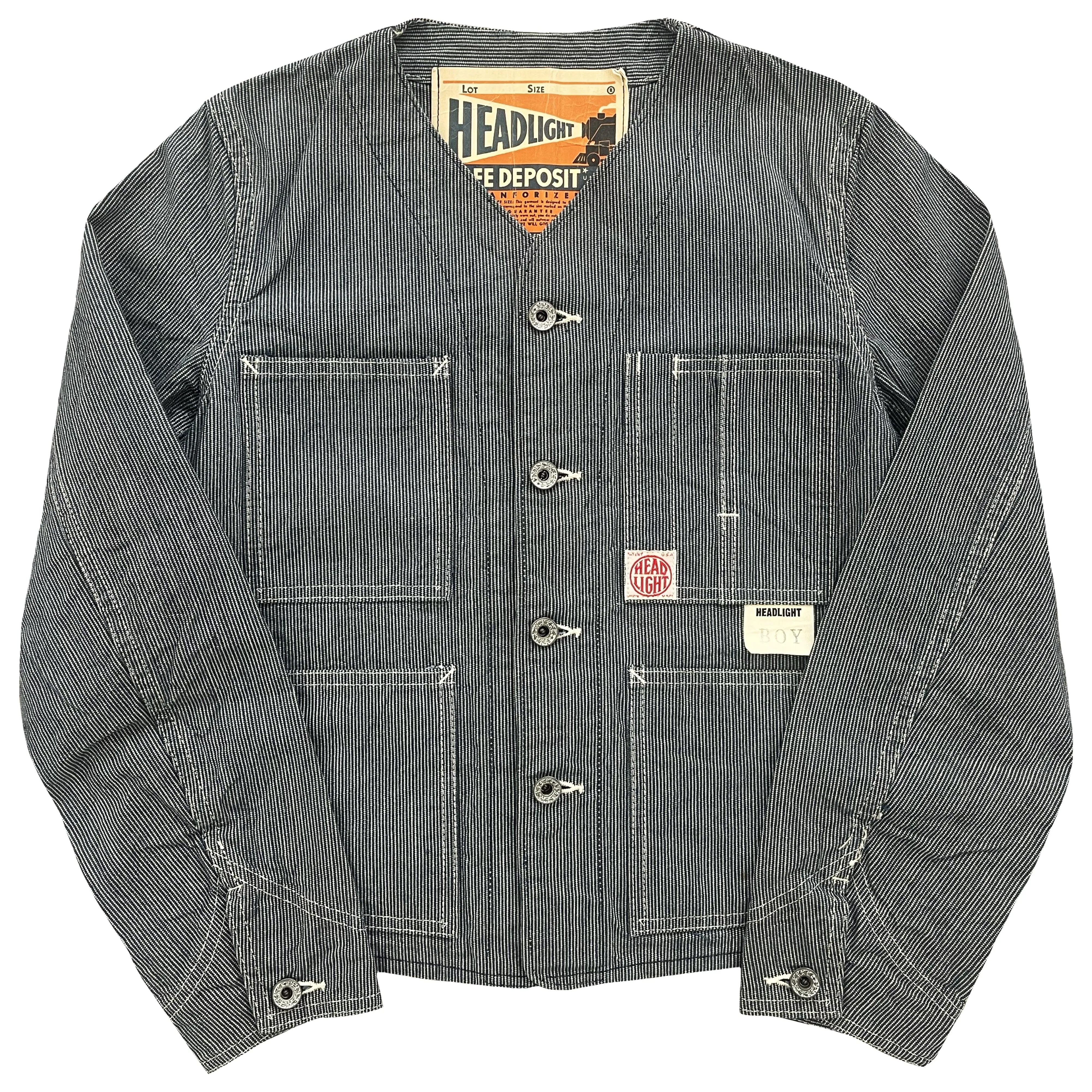 Headlight Pinstriped Worker Jacket