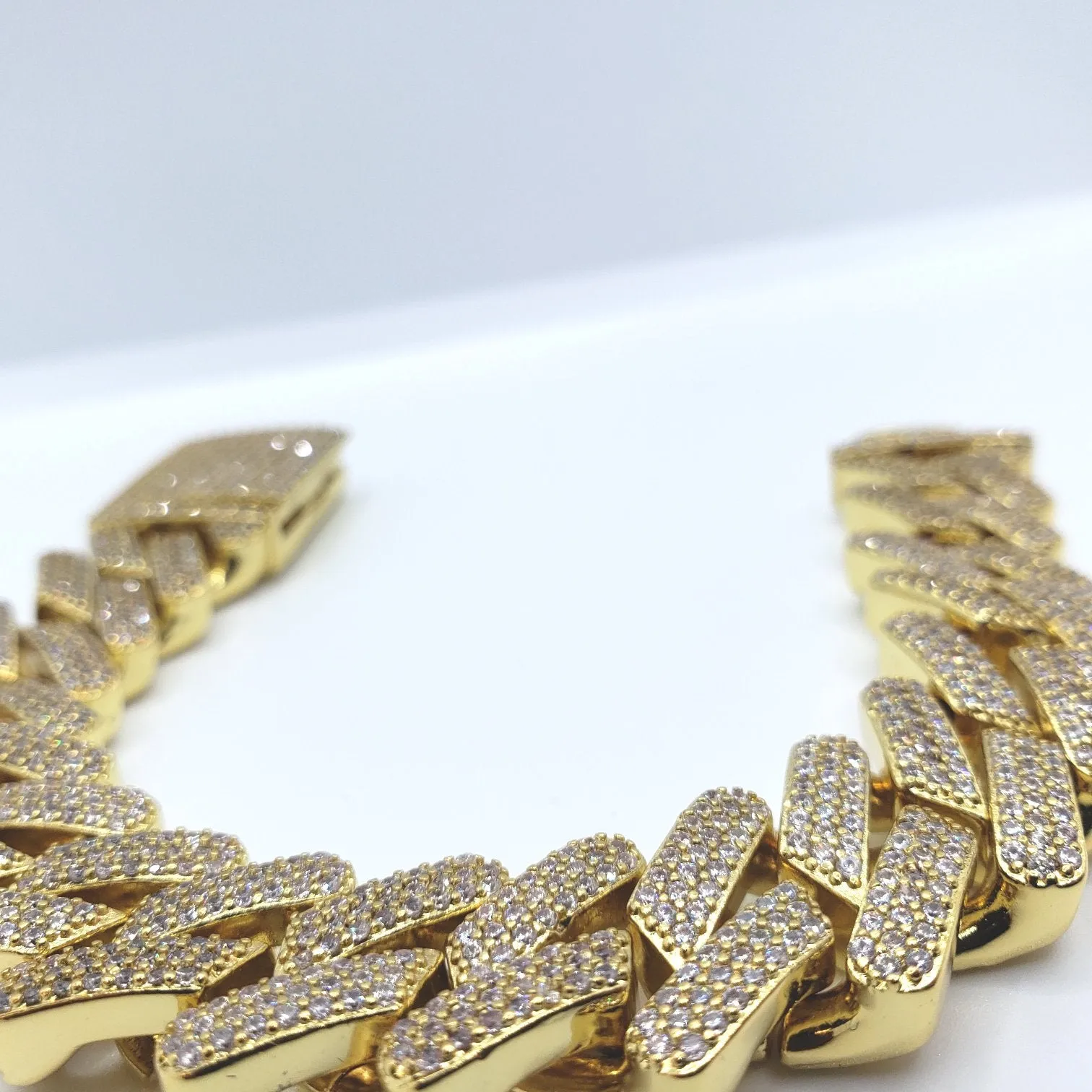 Iced Out Miami Cuban Link Bracelet