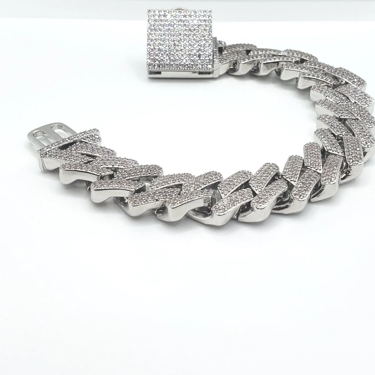 Iced Out Miami Cuban Link Bracelet