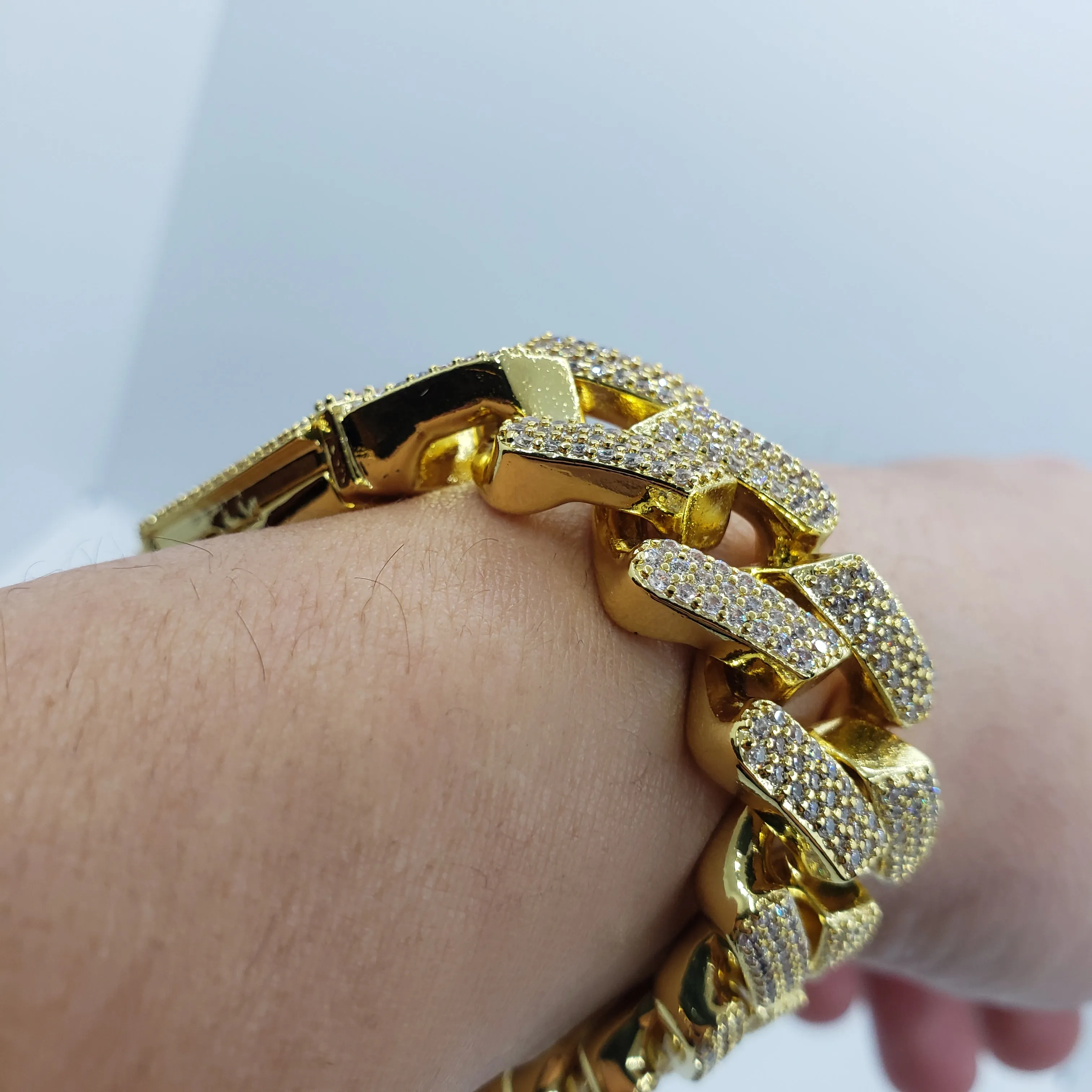 Iced Out Miami Cuban Link Bracelet