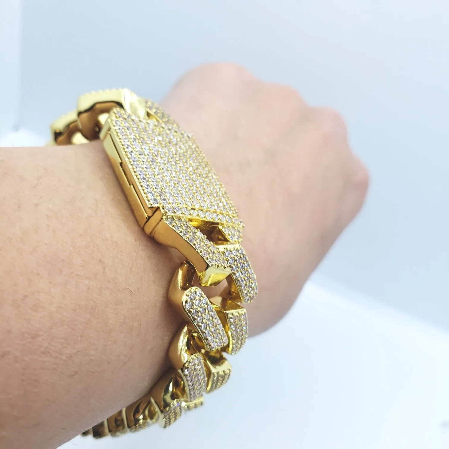 Iced Out Miami Cuban Link Bracelet