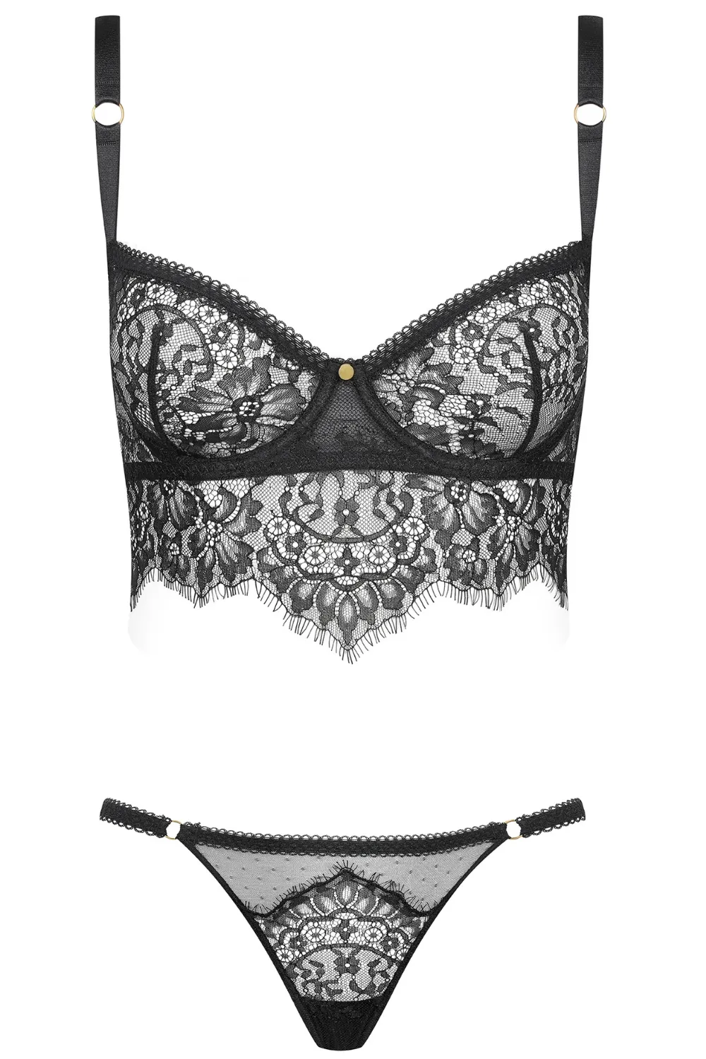 Inspiration Divine Balcony Bra & Mini Thong