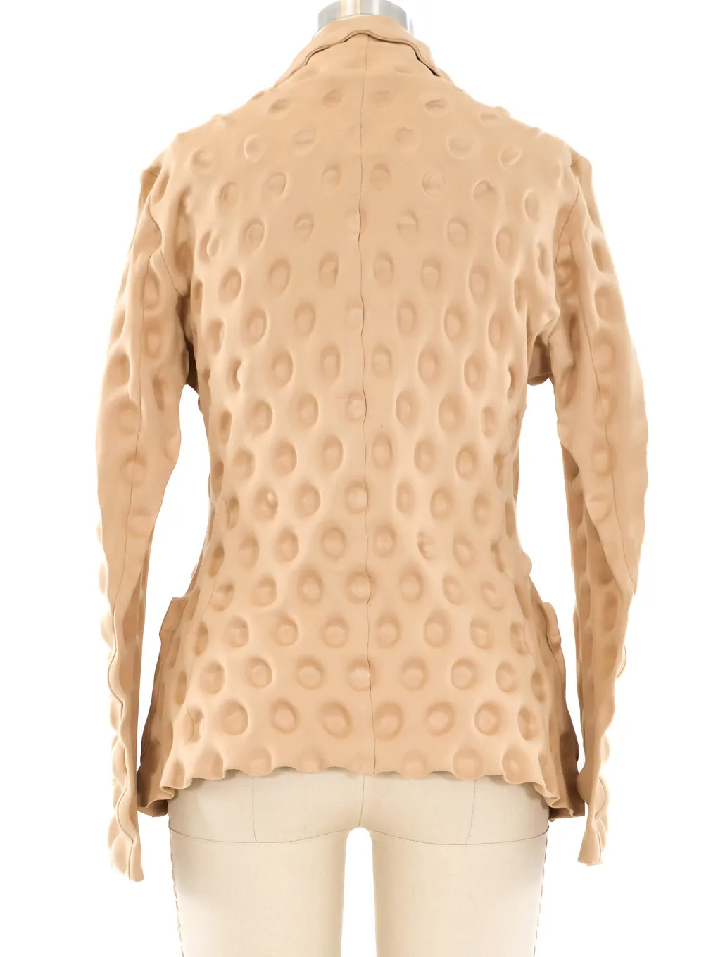 Issey Miyake Tan Bubblewrap Jacket