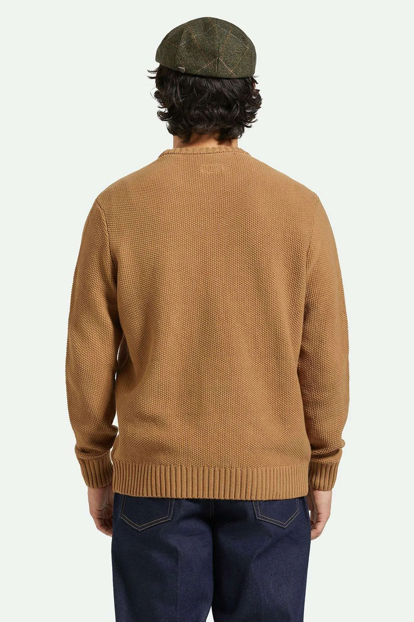 Jacques Waffle Knit Sweater - Tiger's Eye