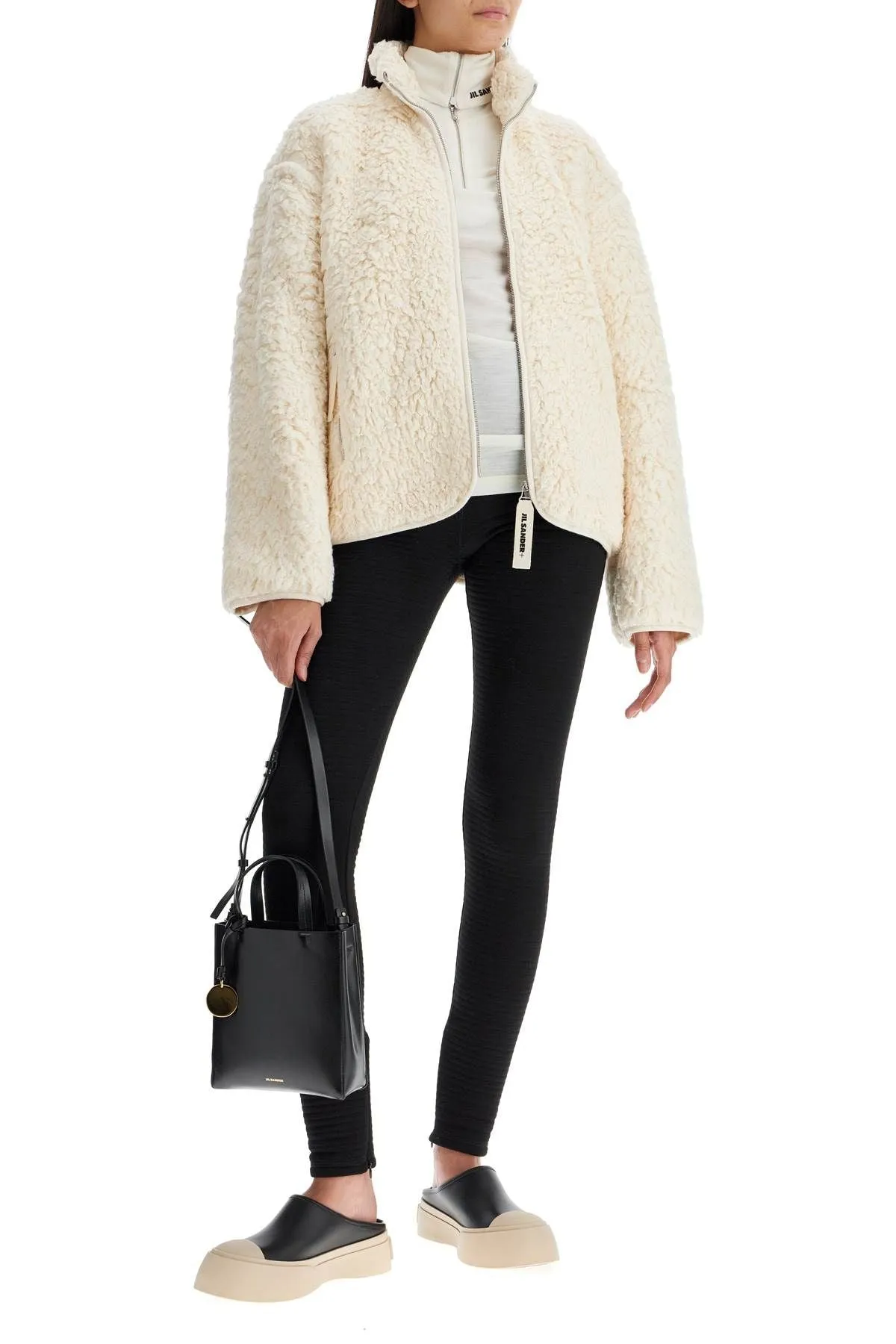 Jil Sander    Jil Sander Jacket In Teddy Knit