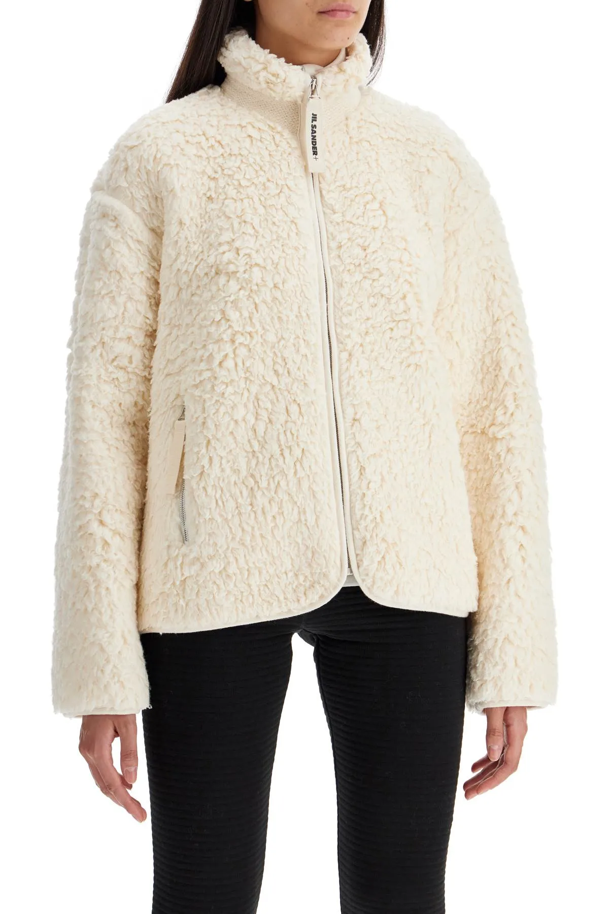 Jil Sander    Jil Sander Jacket In Teddy Knit