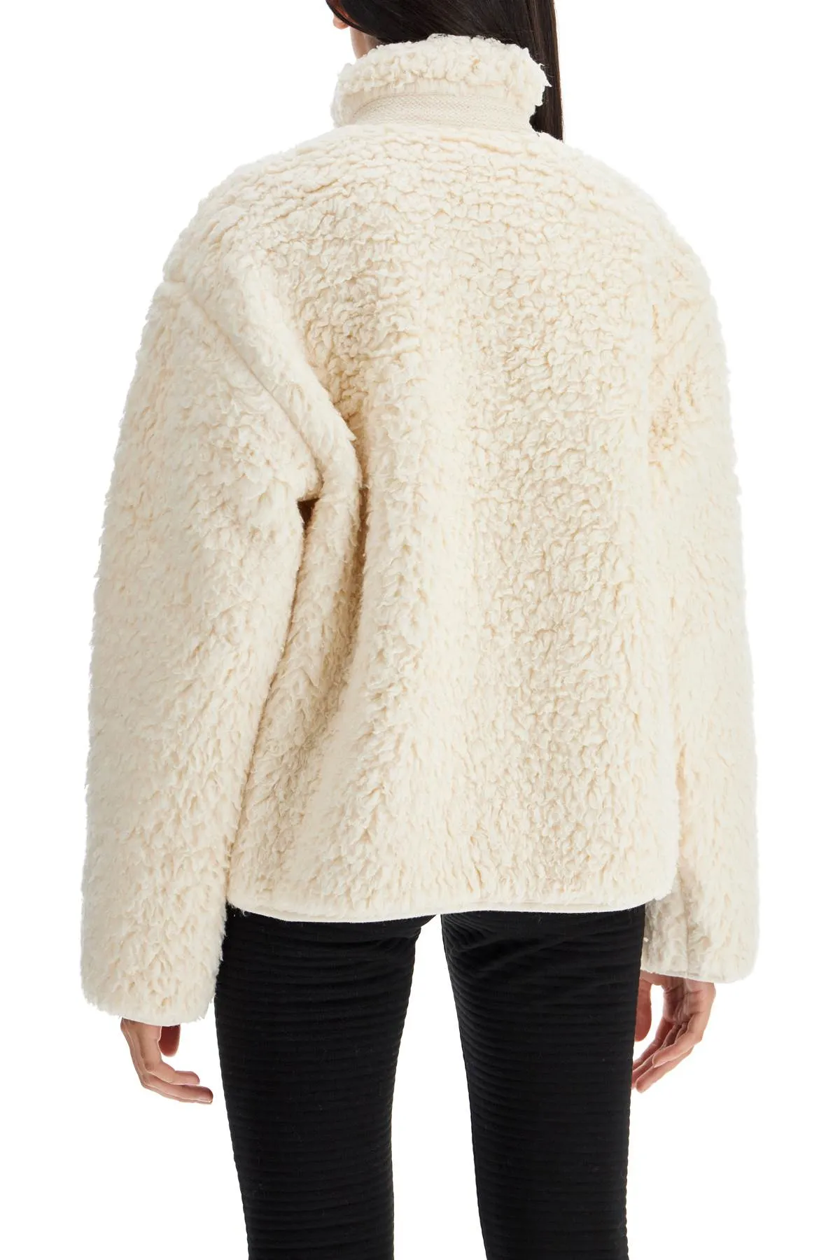 Jil Sander    Jil Sander Jacket In Teddy Knit