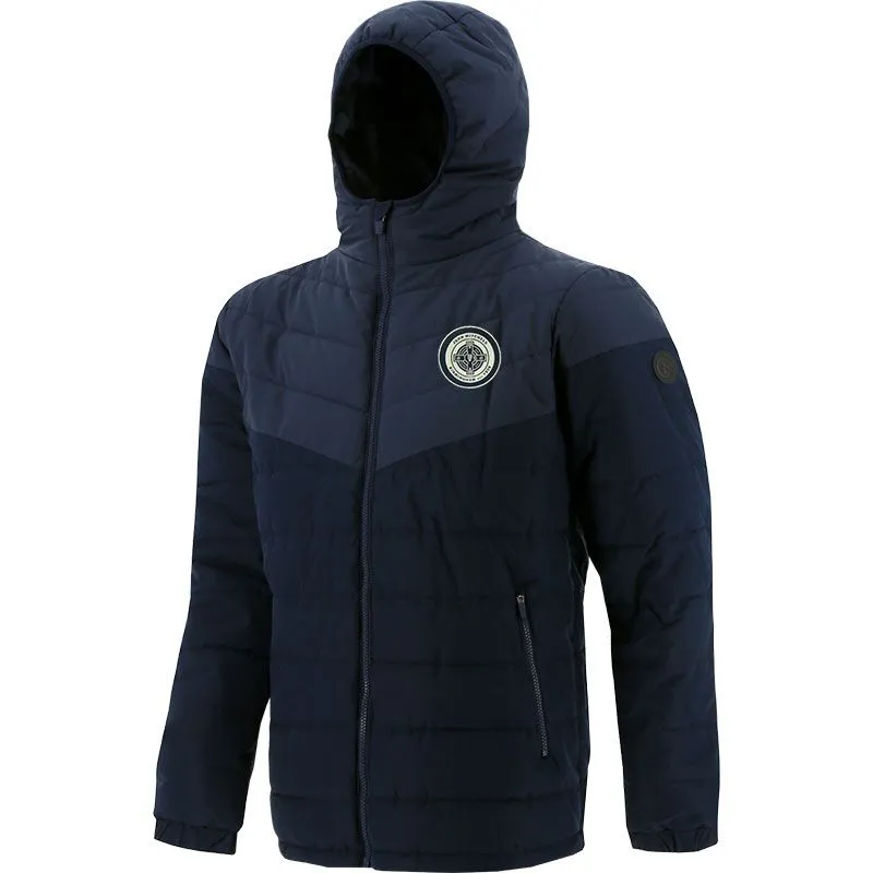 John Mitchels Birmingham Maddox Hooded Padded Jacket