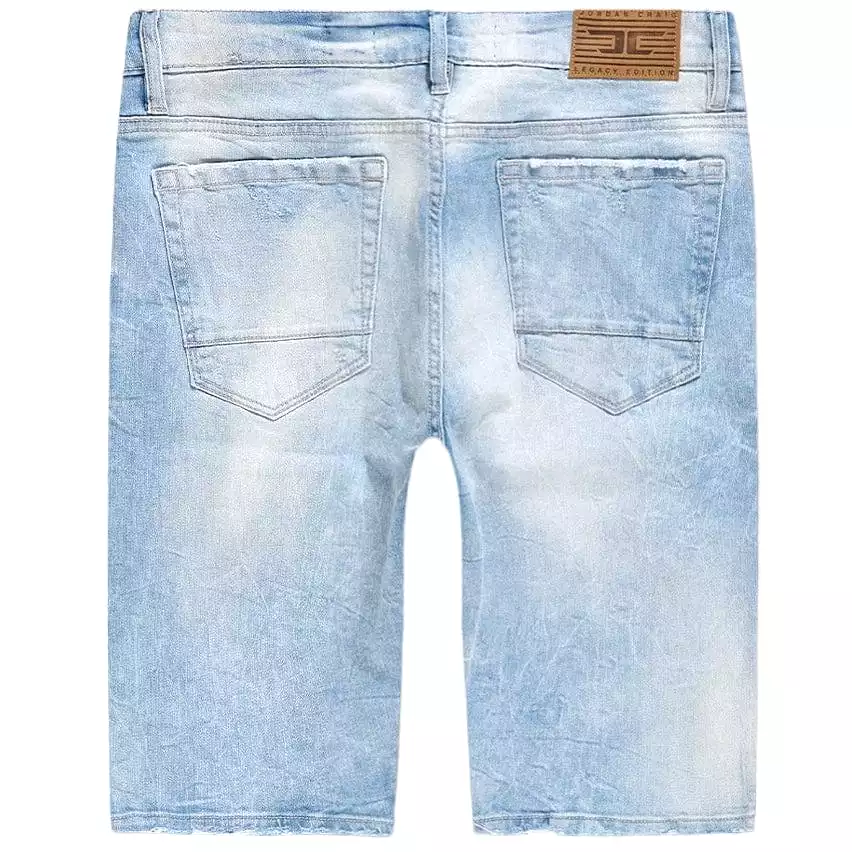 Jordan Craig Og Madison Denim Shorts (Sky Blue) J3206S