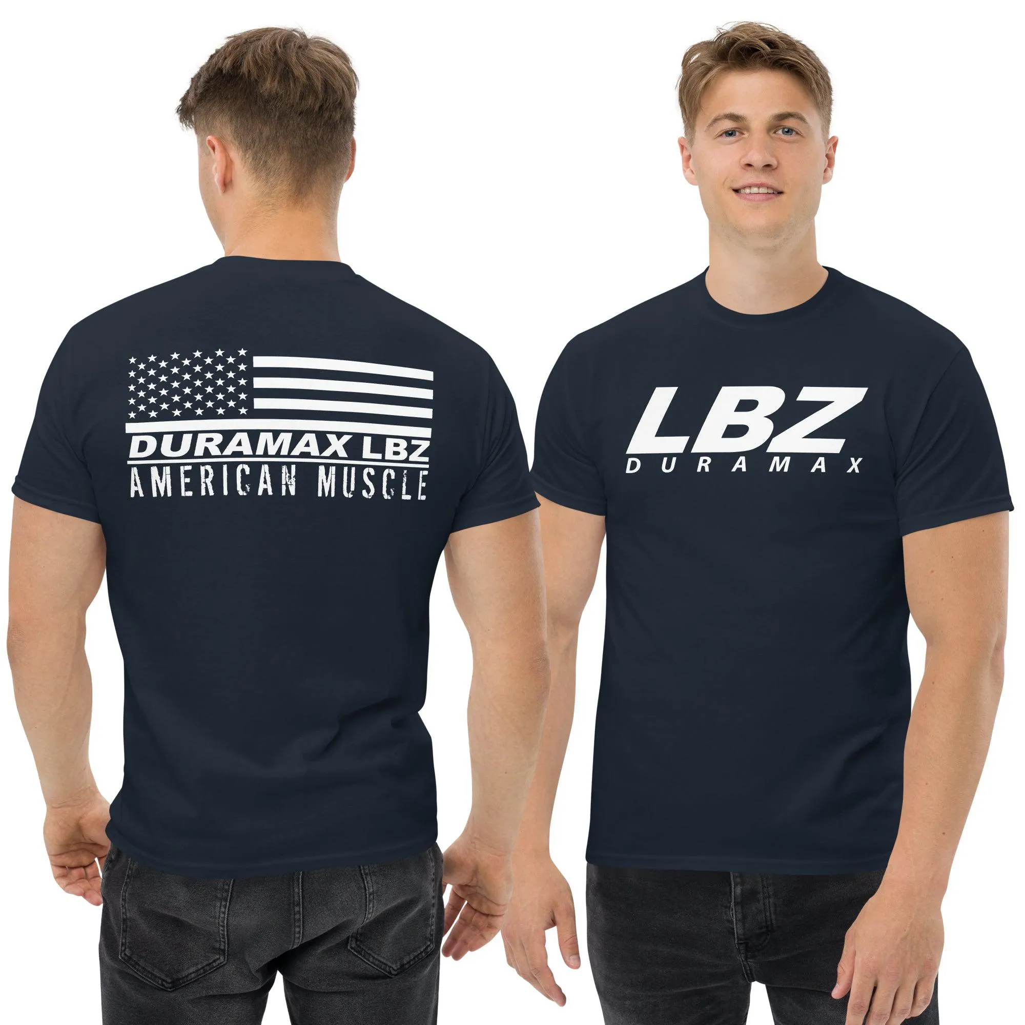 LBZ Duramax T-Shirt With American Muscle Flag