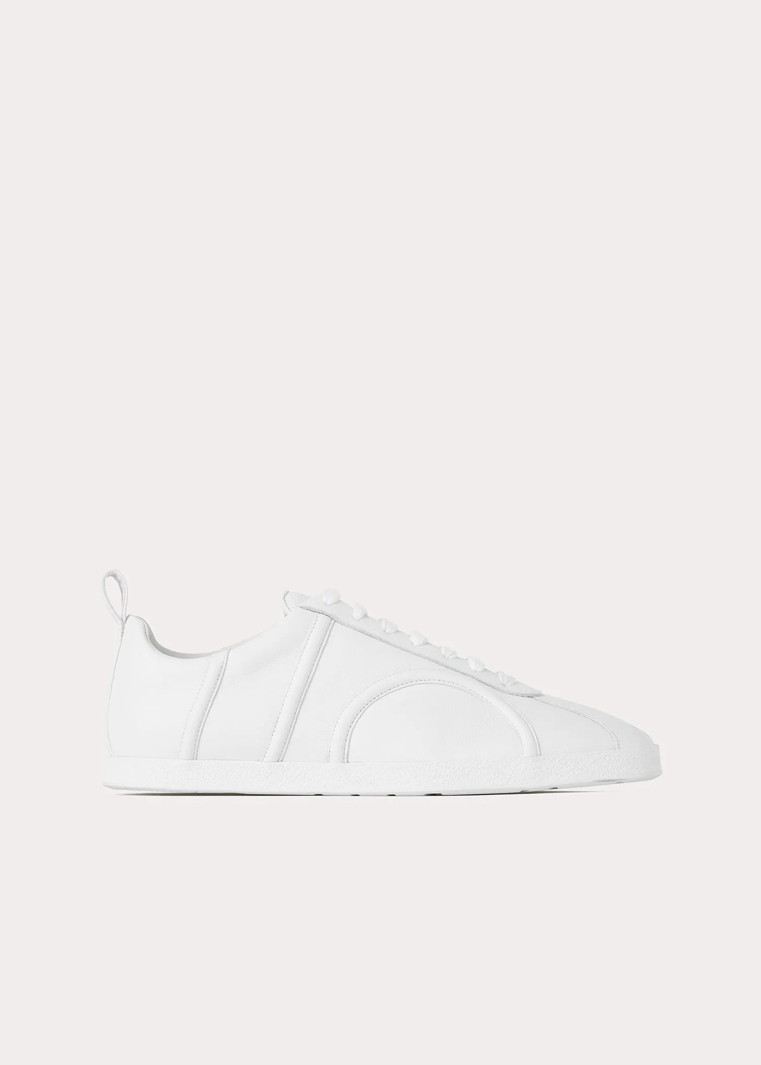 Leather sneakers white