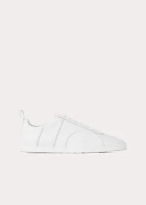 Leather sneakers white