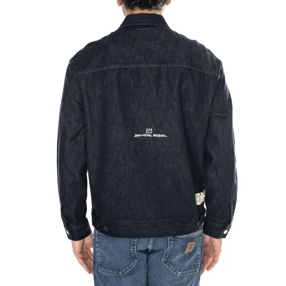 Lee JMB Rider Jacket Inside Art Rinse Blue