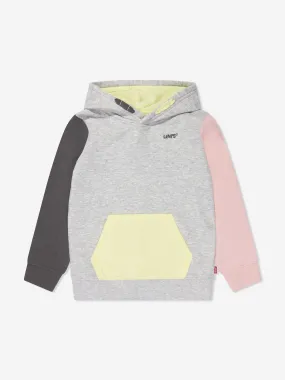 Levi's Wear Boys Colourblock Hoodie in Grey