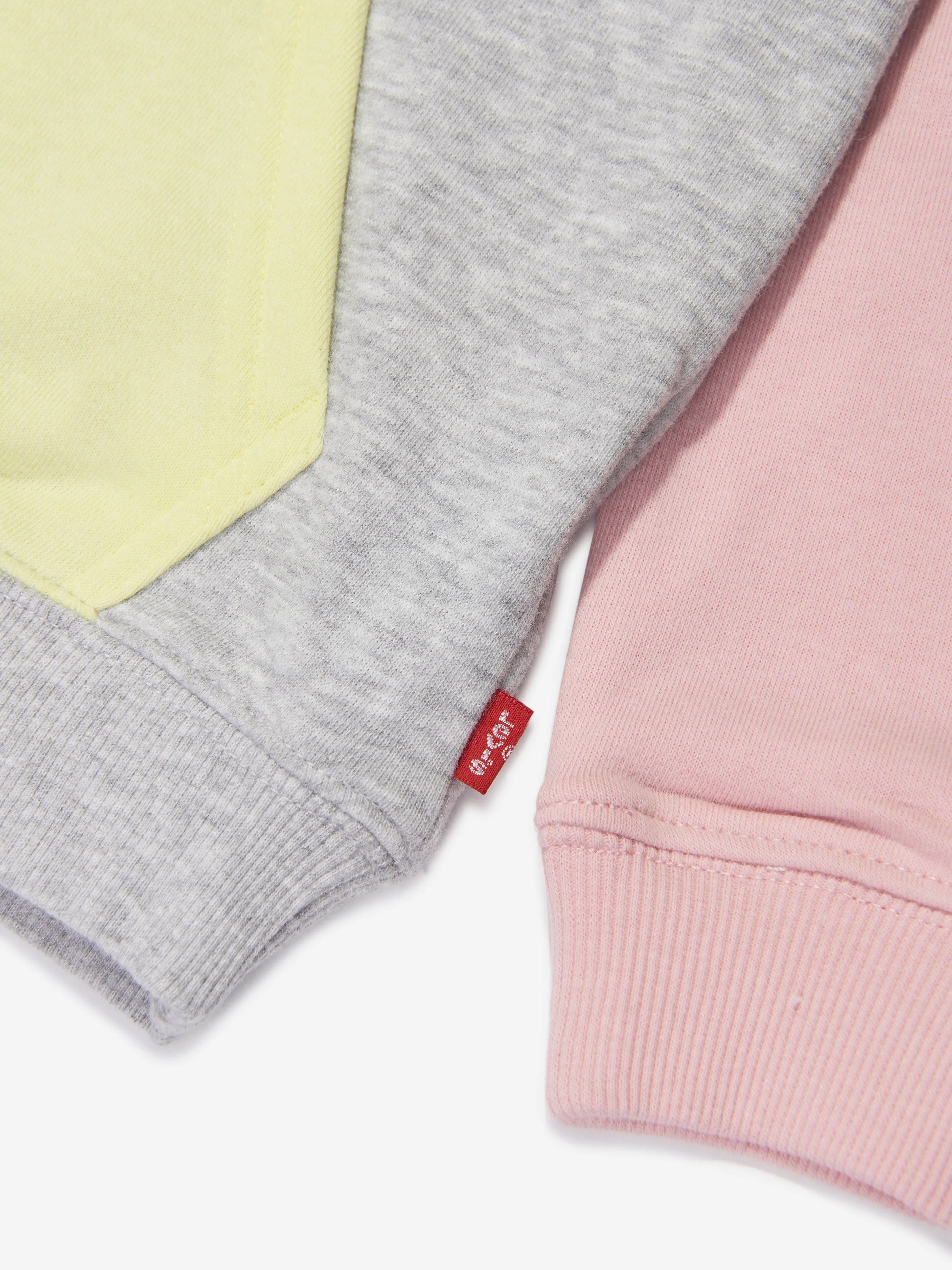 Levi's Wear Boys Colourblock Hoodie in Grey