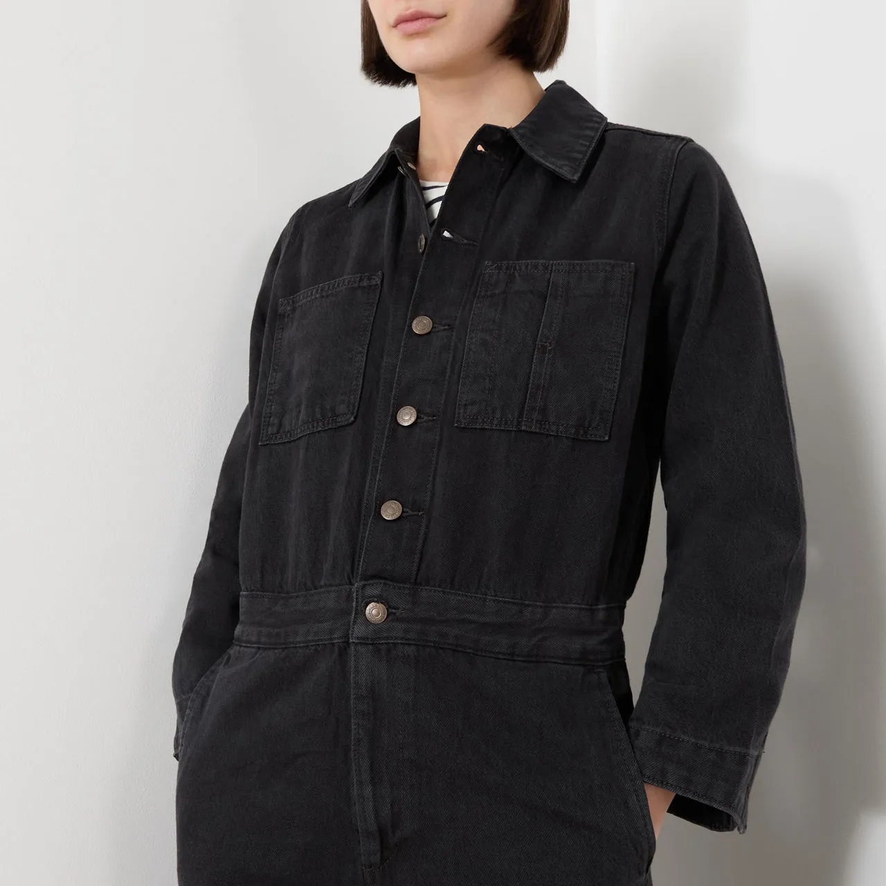 LEVIS Iconic Denim Jumpsuit - Black