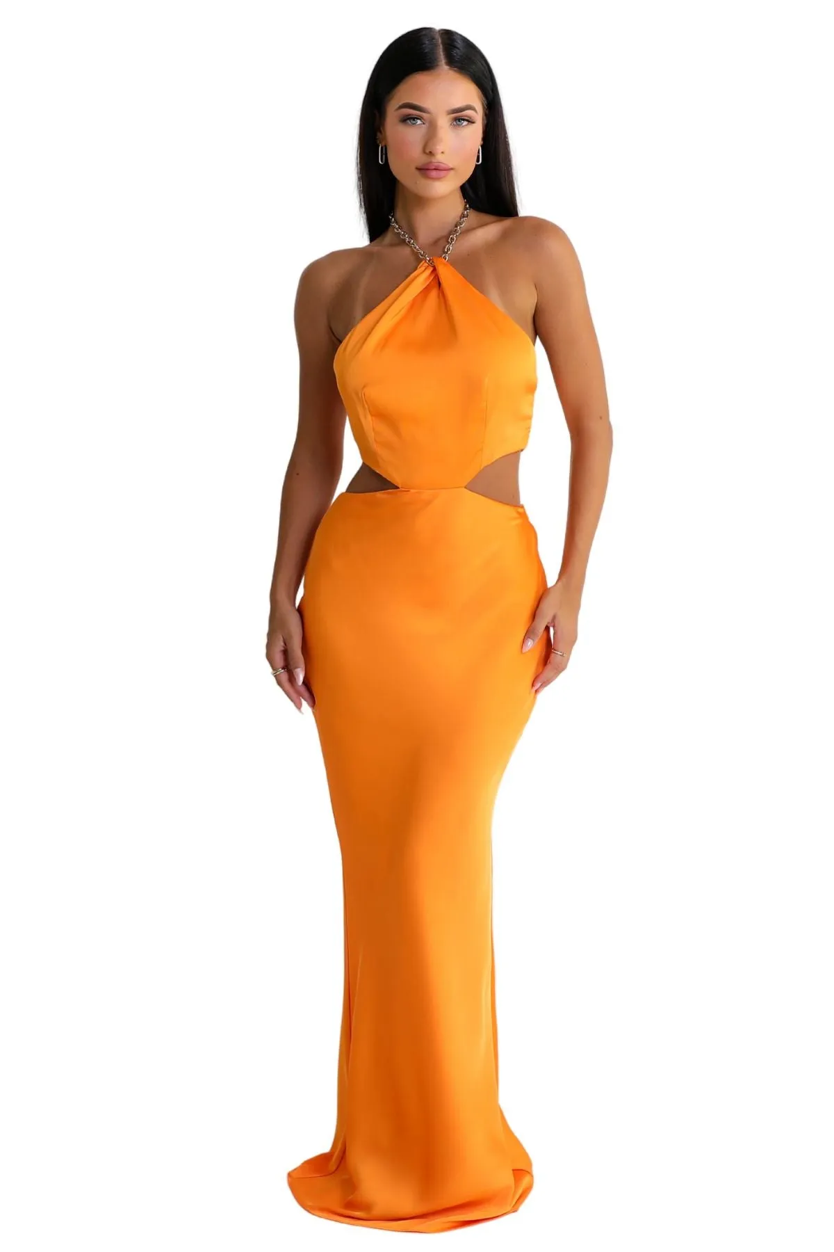 LEXI Morena Dress (Mango Orange) - RRP $379