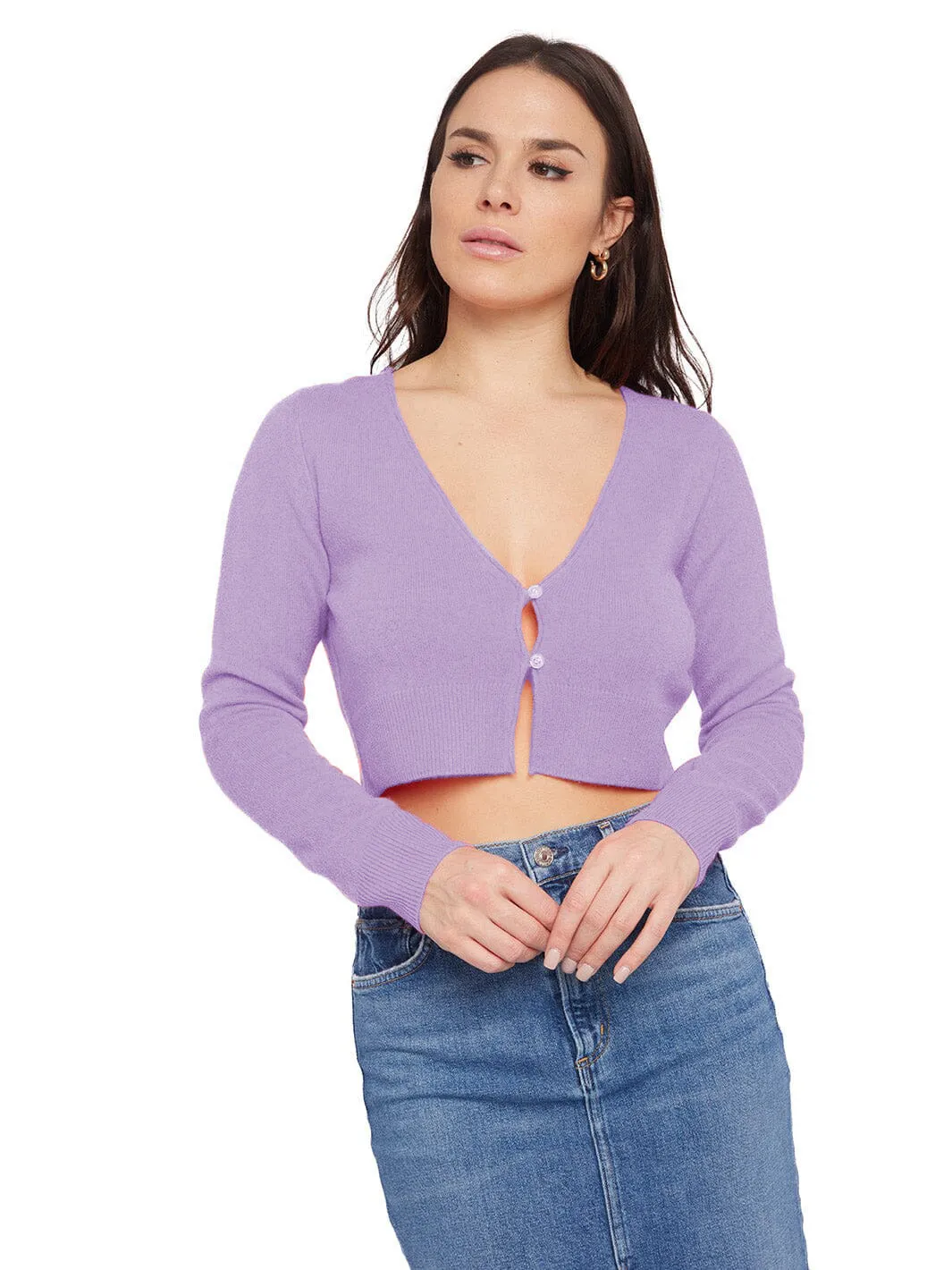 Maiden Mini Cardigan - Lavender