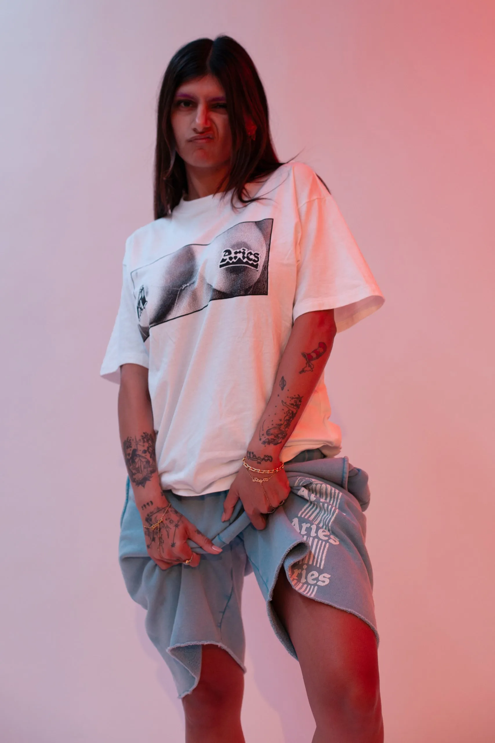 Mia Boobs SS Tee