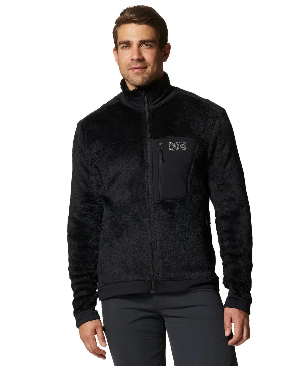 Mountain Hardwear Men’s Polartec High Loft Jacket – Black