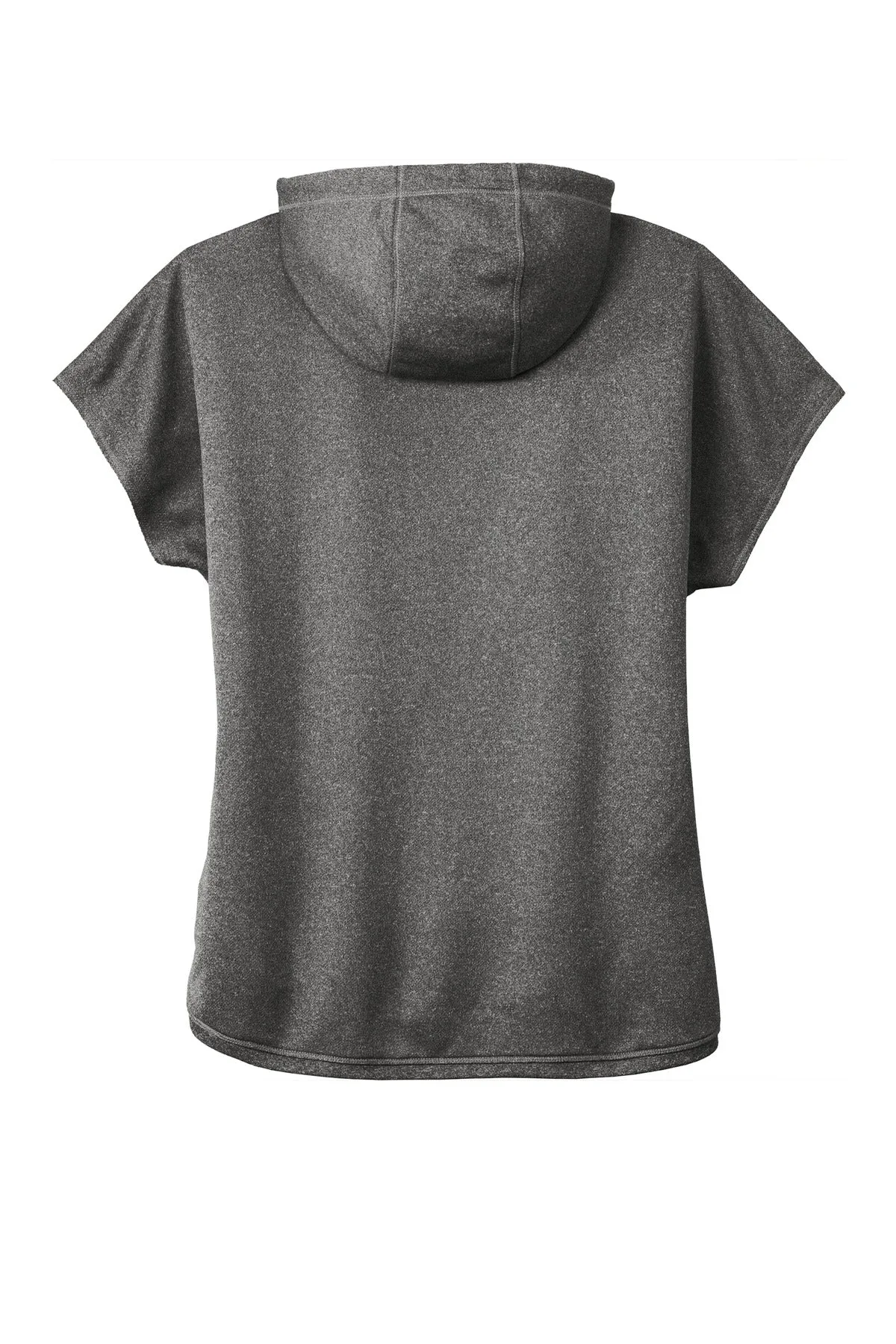 New Era Women's Performance Terry Short Sleeve Hoodie. LNEA533