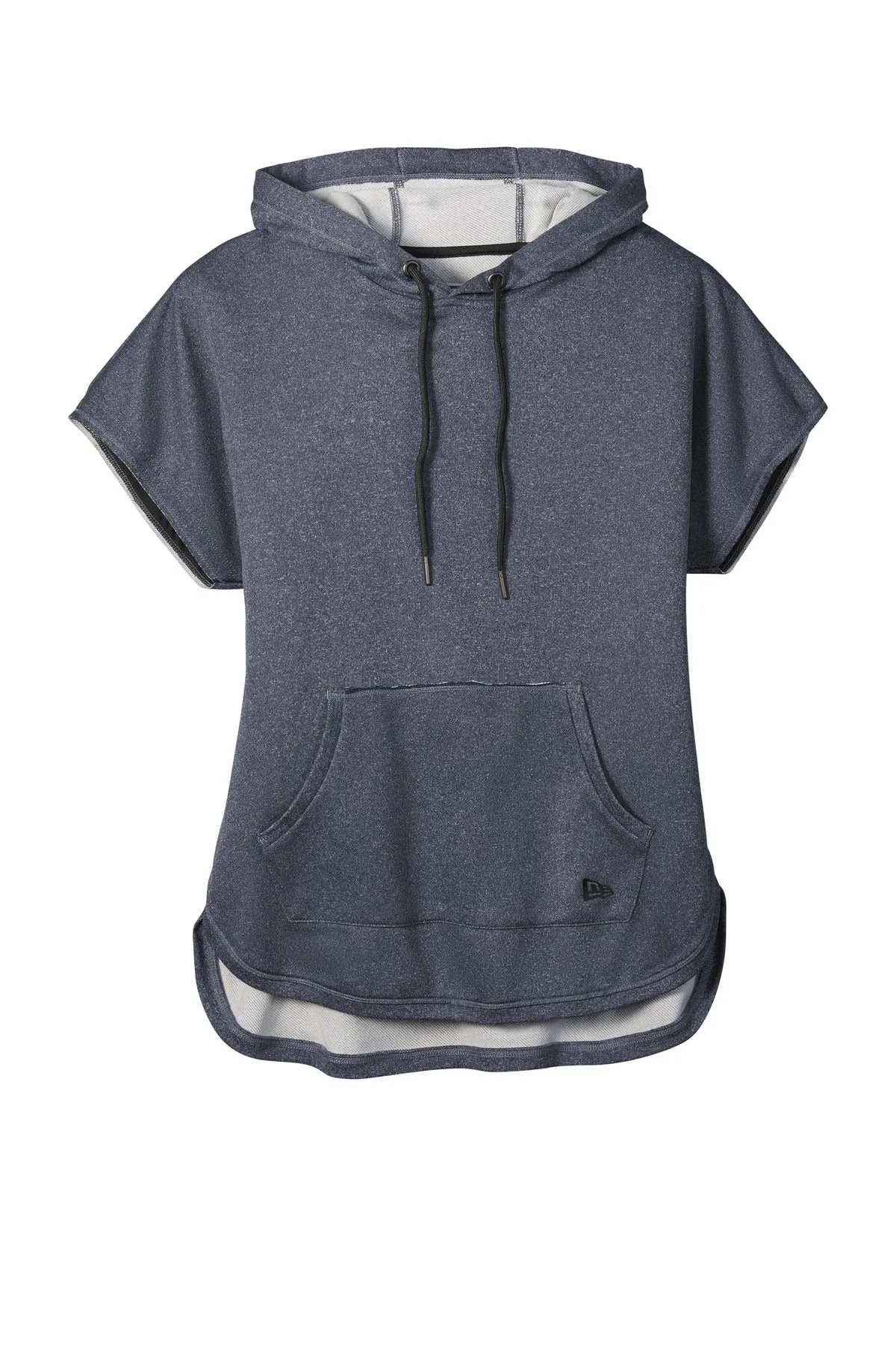 New Era Women's Performance Terry Short Sleeve Hoodie. LNEA533