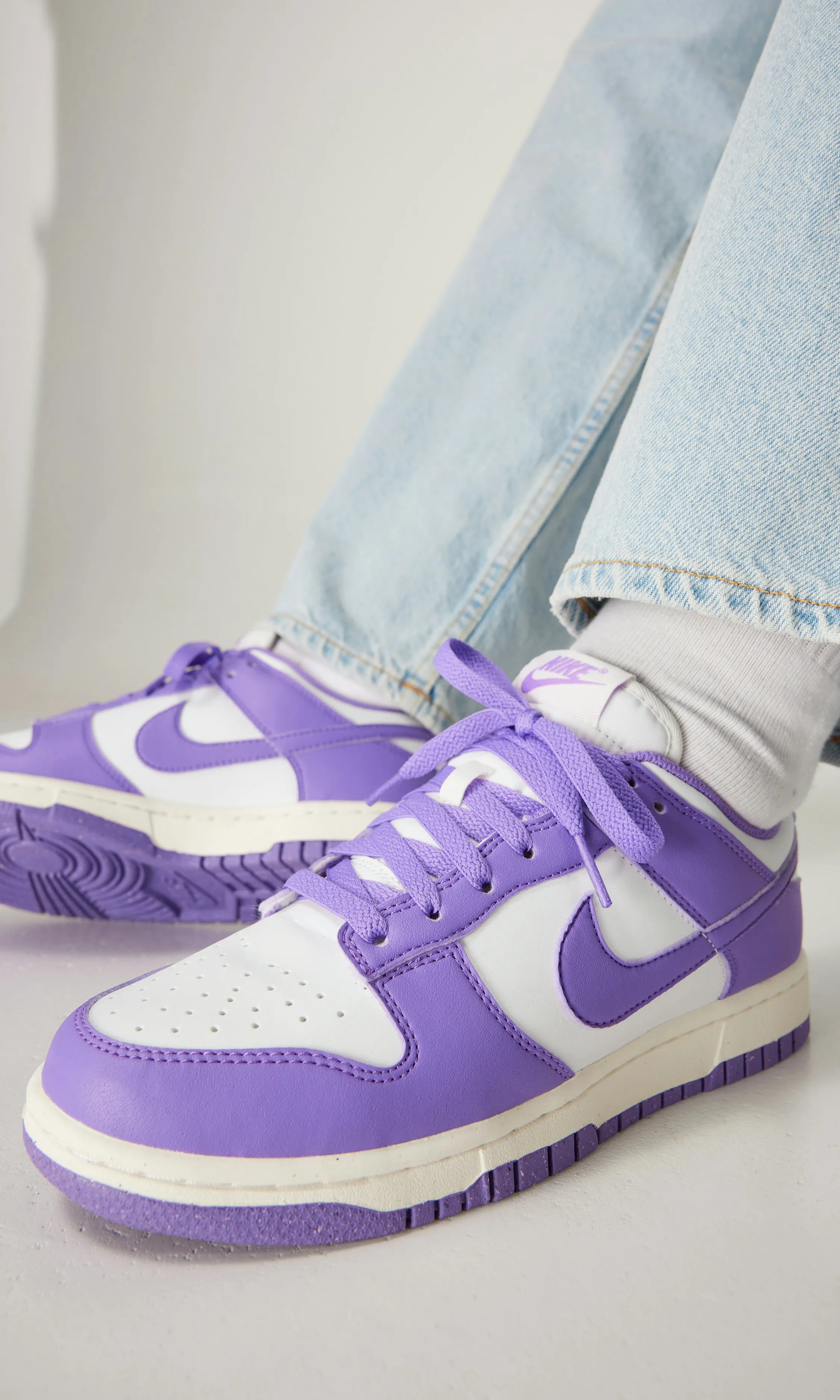 Nike Dunk Low Sneakers Lavender | Women | Junkyard