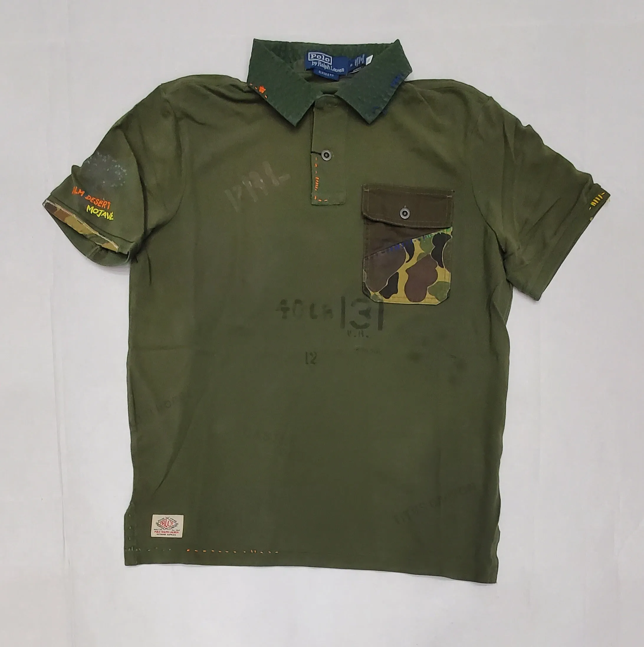 Nwt Polo Ralph Lauren Olive Expedition Respect Life Classic Fit Polo