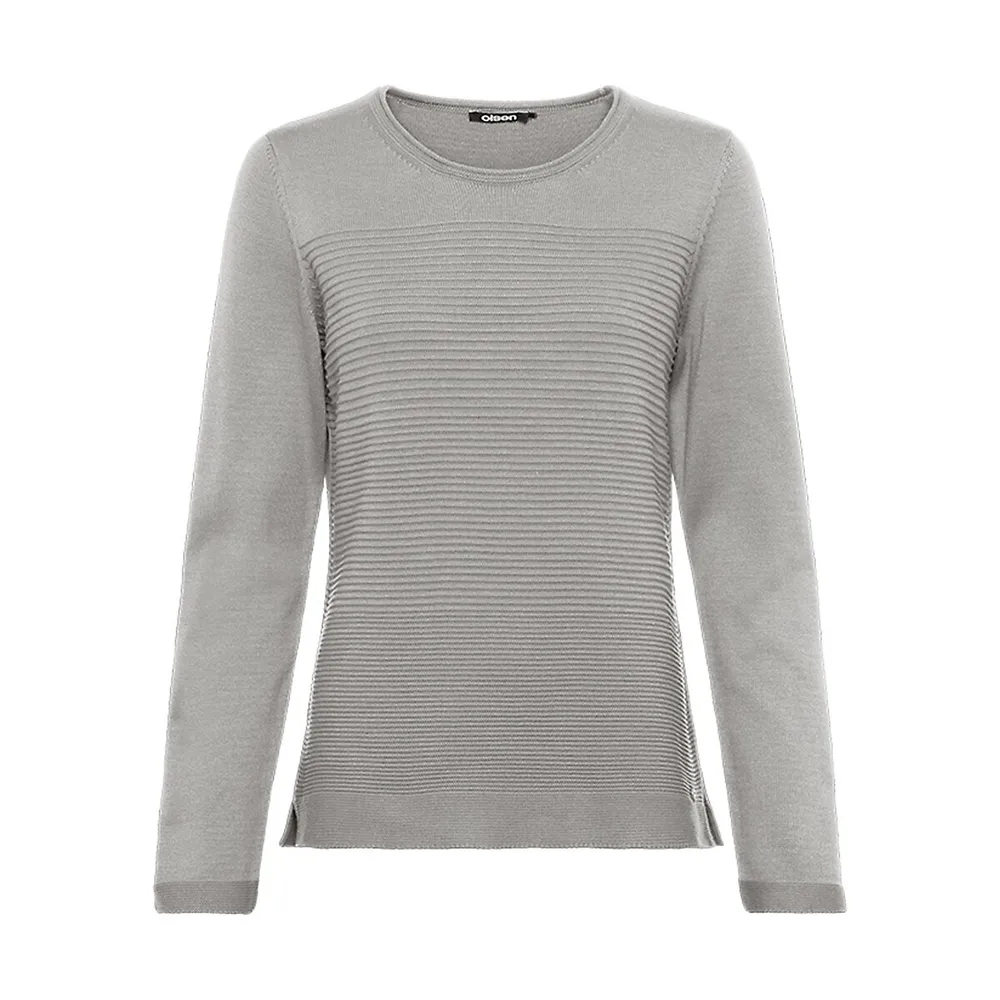 Olsen Comfy Code Ribbed Sweater