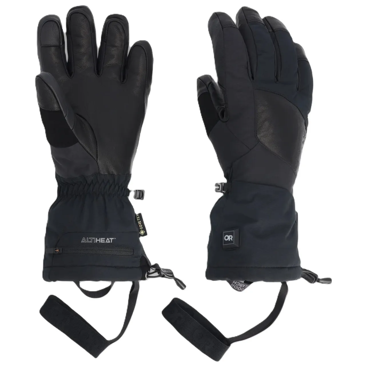 Outdoor Research Prevail Heated Gore-tex Gloves Black