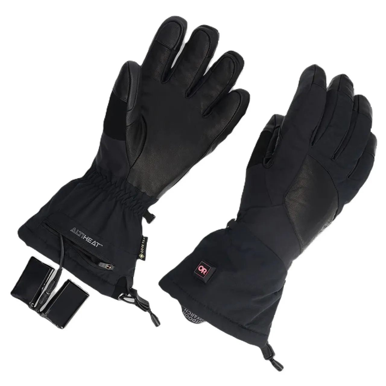 Outdoor Research Prevail Heated Gore-tex Gloves Black