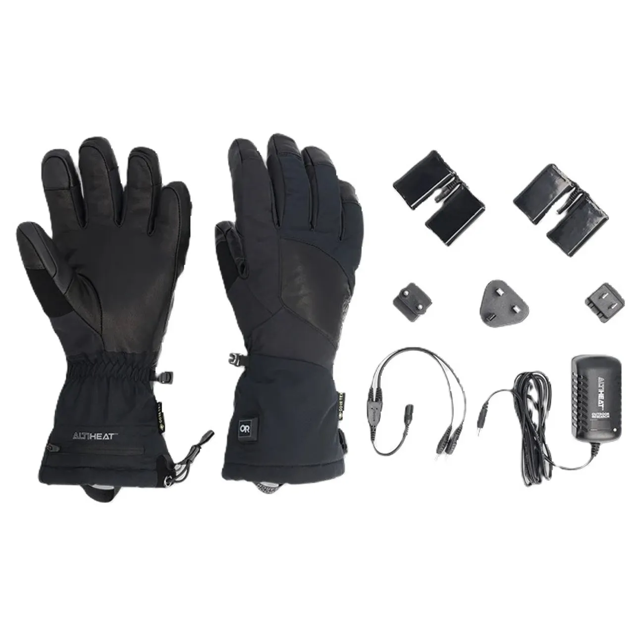 Outdoor Research Prevail Heated Gore-tex Gloves Black