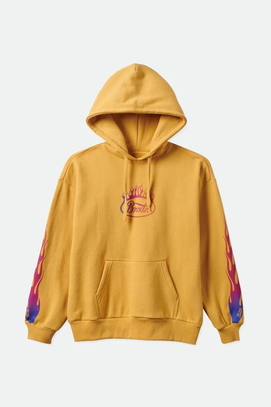 Parsons Flame Women Hoodie - Bright Gold