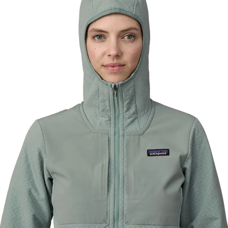 Patagonia Women's R2 CrossStrata Hoodie Terrain Green