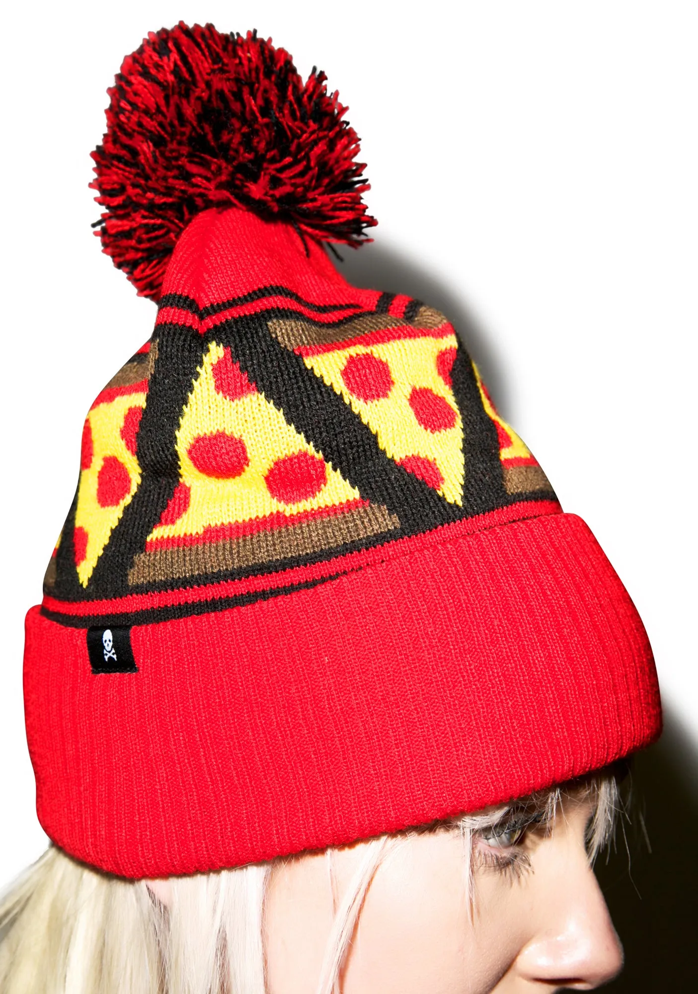 Pizza Knit Beanie-