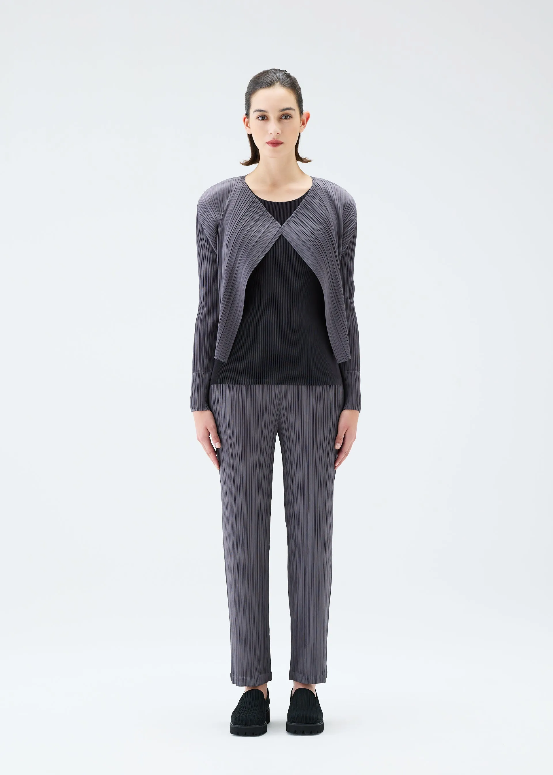 PLEATS PLEASE ISSEY MIYAKE  MONTHLY COLORS : SEPTEMBER CARDIGAN   