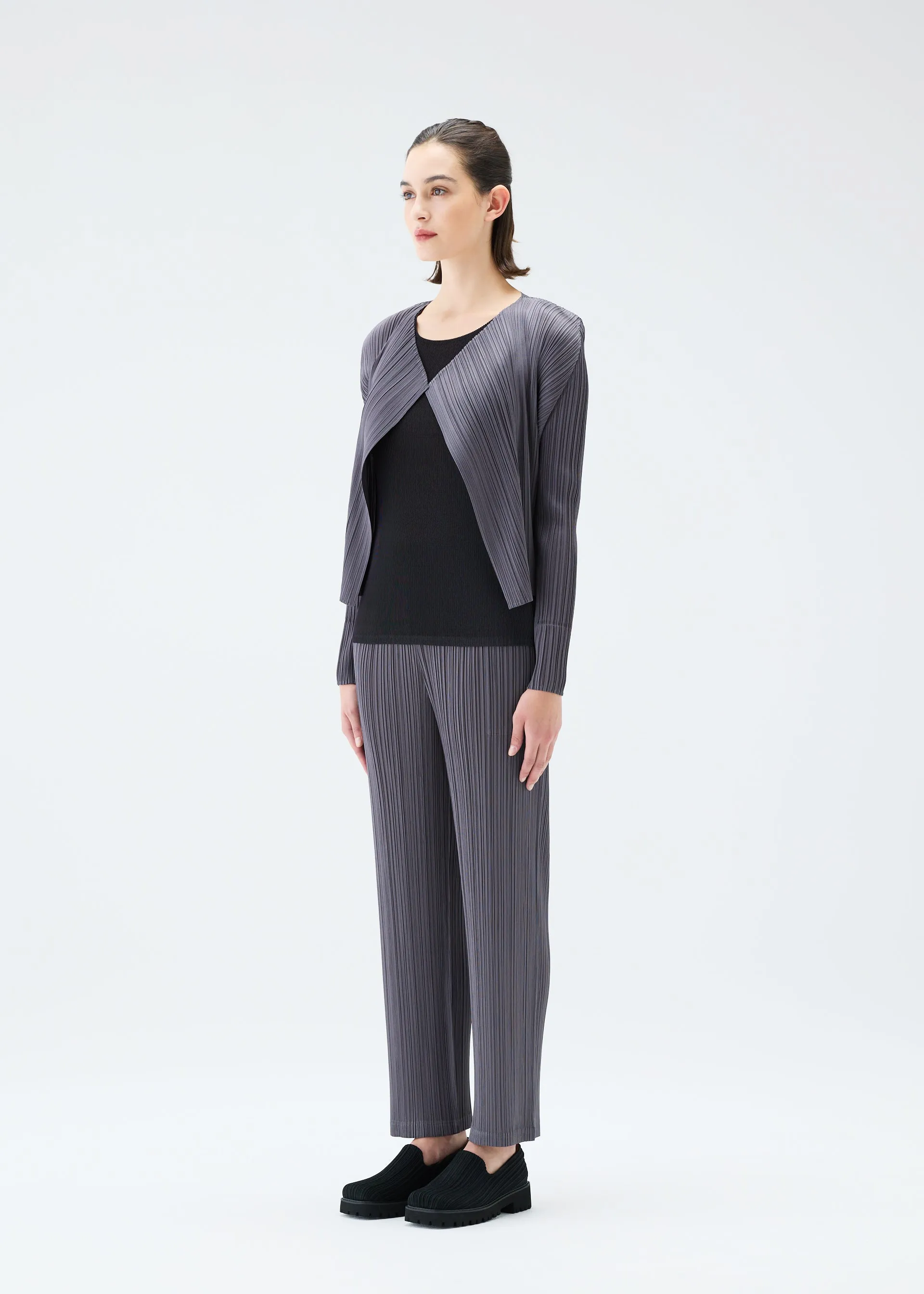 PLEATS PLEASE ISSEY MIYAKE  MONTHLY COLORS : SEPTEMBER CARDIGAN   