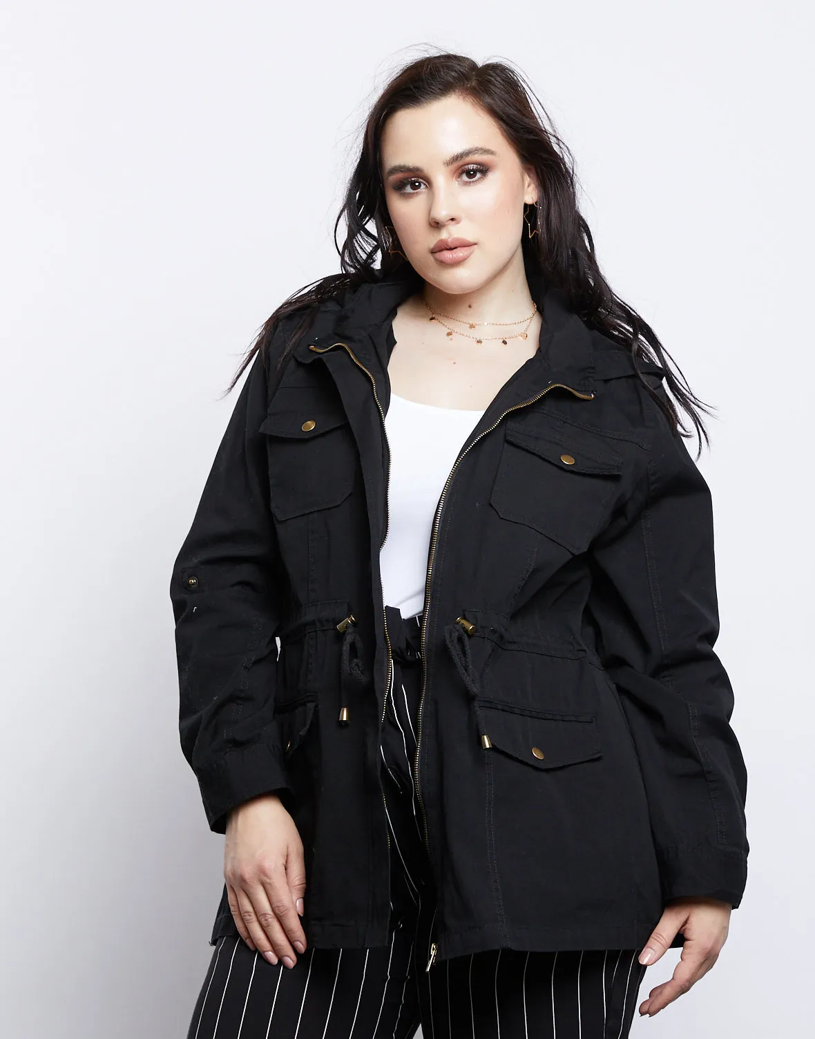 Plus Size Passenger Cargo Jacket