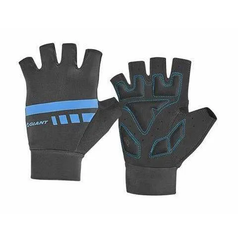 Podium Gel Fingerless Bike Gloves - Blue