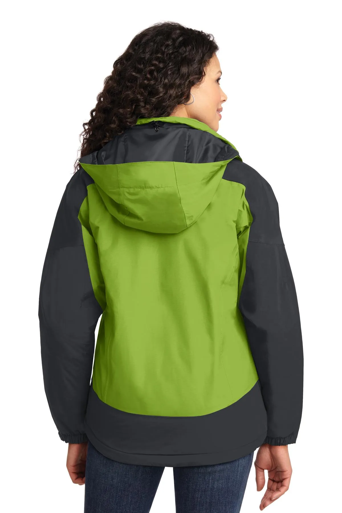 Port Authority Ladies Nootka Jacket L792 Bright Pistachio/Graphite