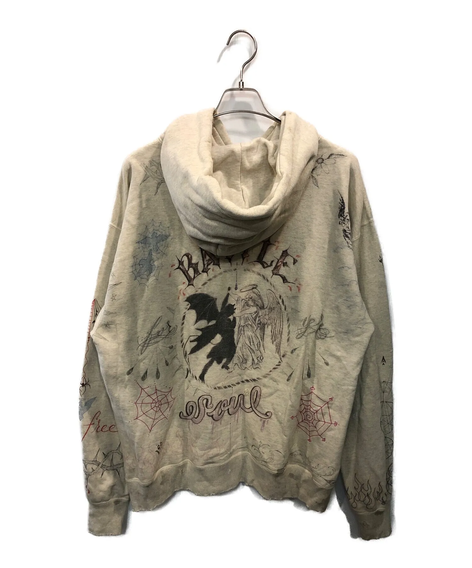 [Pre-owned] SAINT MICHAEL Collaboration Hoodie SM-A21-0000-056