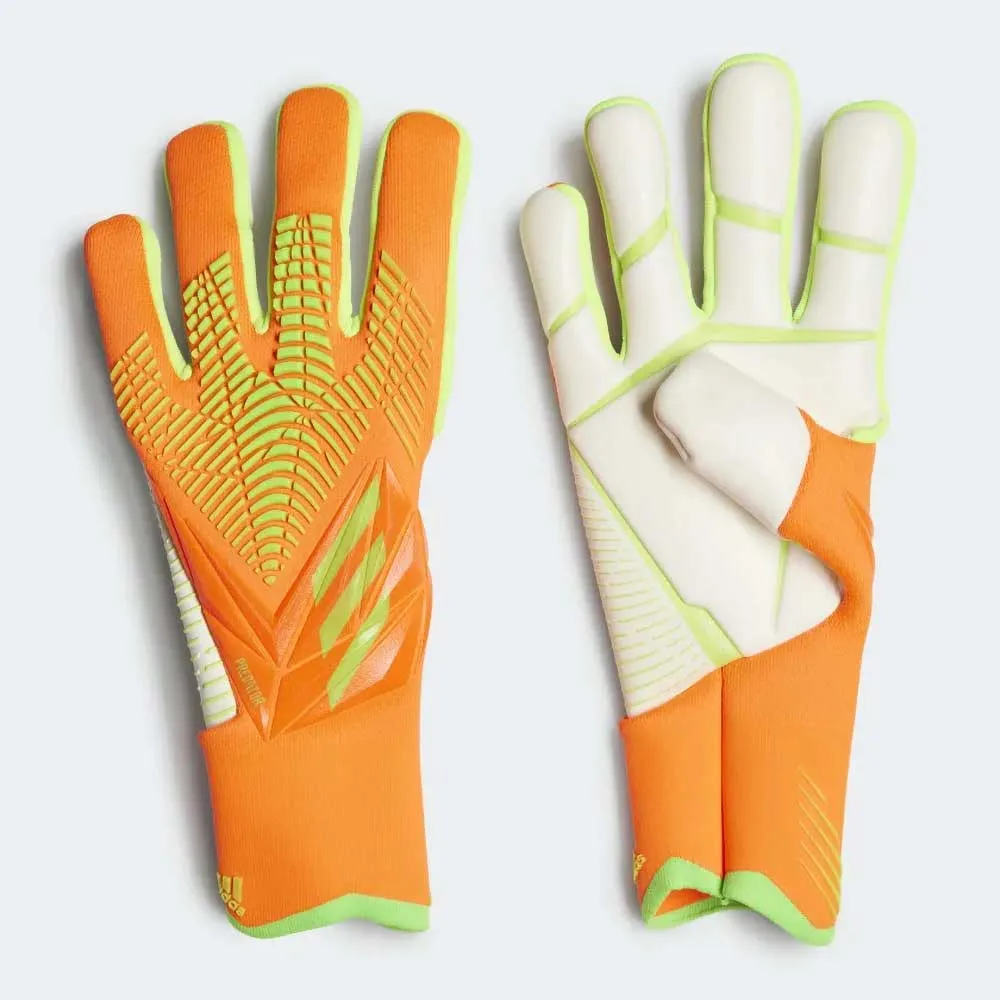 Predator Edge Pro Gloves - Solar Red/Team Solar Green