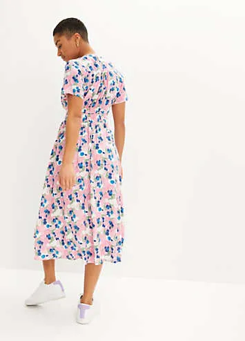 Printed Midi Dress by bonprix | Look Again