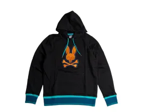 Psycho Bunny Corby Twill Logo P/O Men's Hoodie