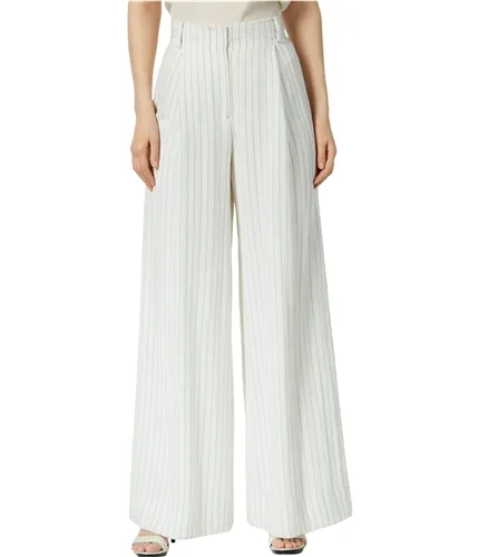 Rachel Zoe Womens Striped Casual Wide Leg Pants