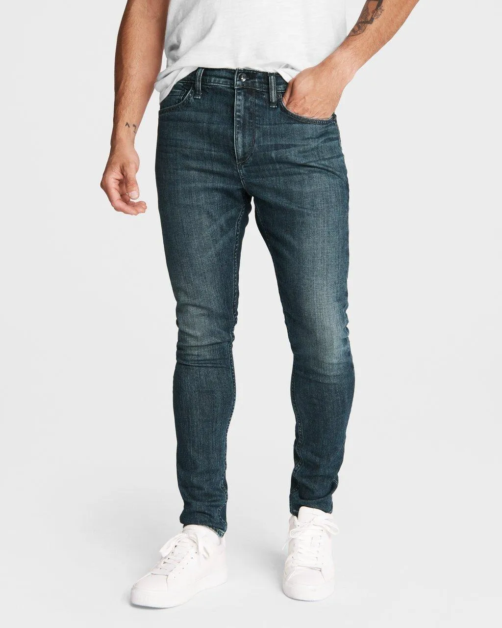 Rag & Bone -  Fit 1 Authentic Stretch Jeans - Jean