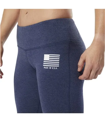 Reebok Womens Crossfit Usa Tight Compression Athletic Pants