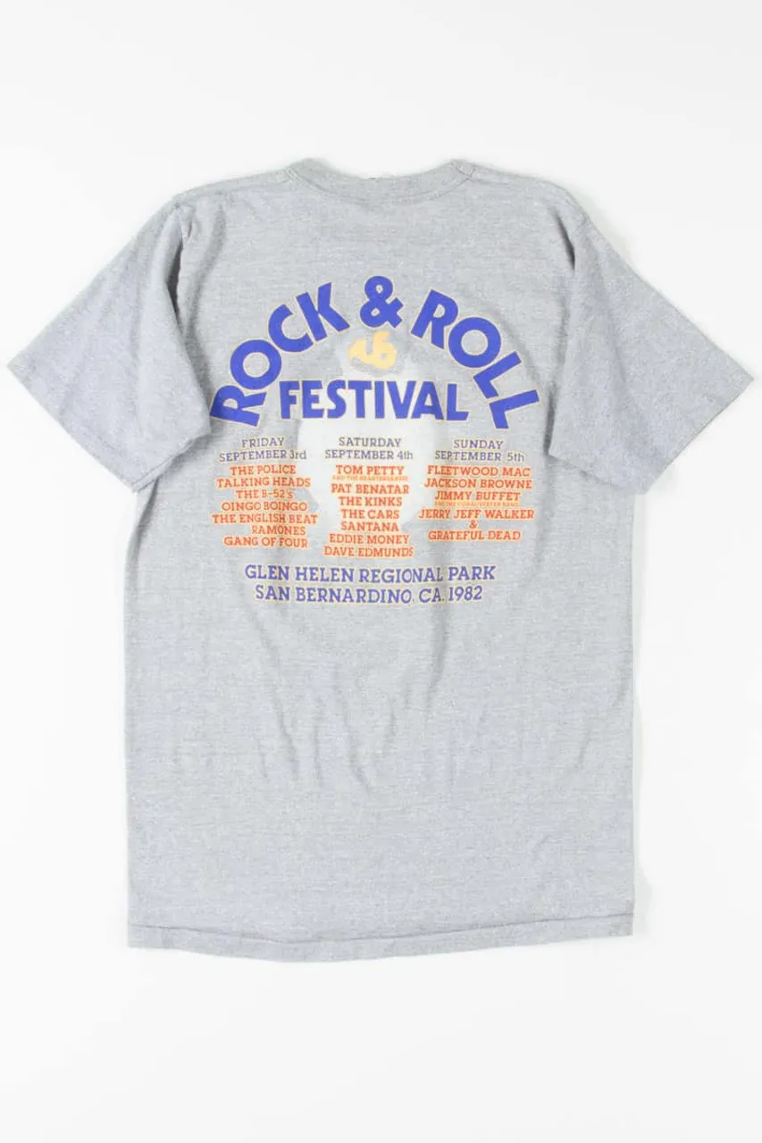 Rock & Roll Festival 1982 T-shirt