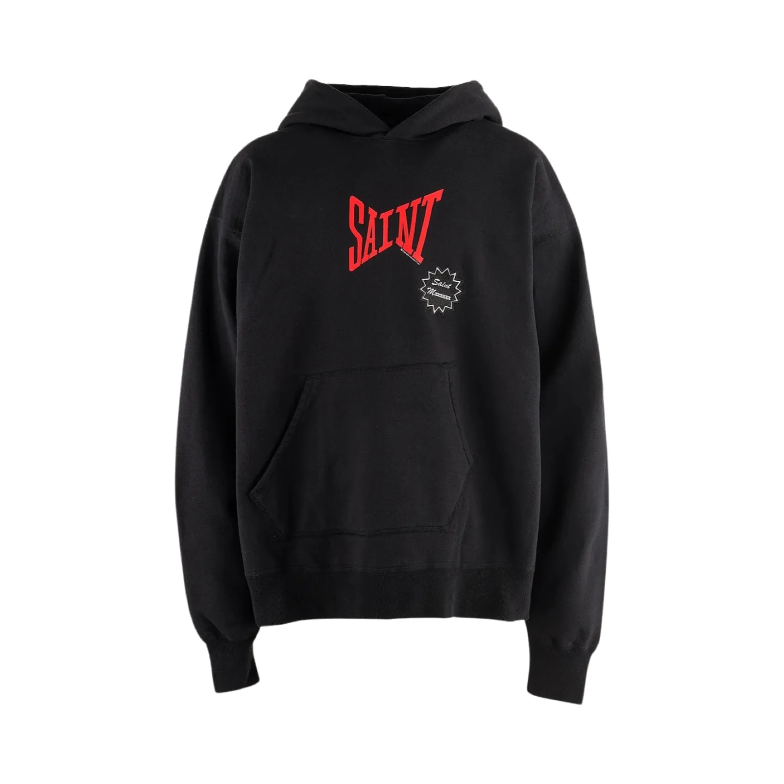 SAINT Mxxxxxx Hoodie Black/Red