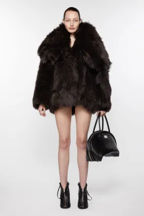 Shearling fur coat                                                                                                            Ru